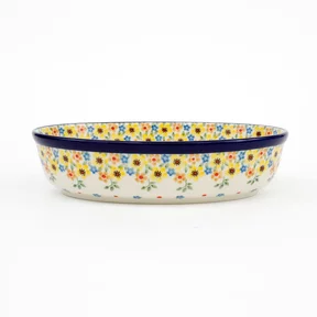 Półmisek owalny 299 24/18,5cm <br> 2225X Wiosenny bukiet